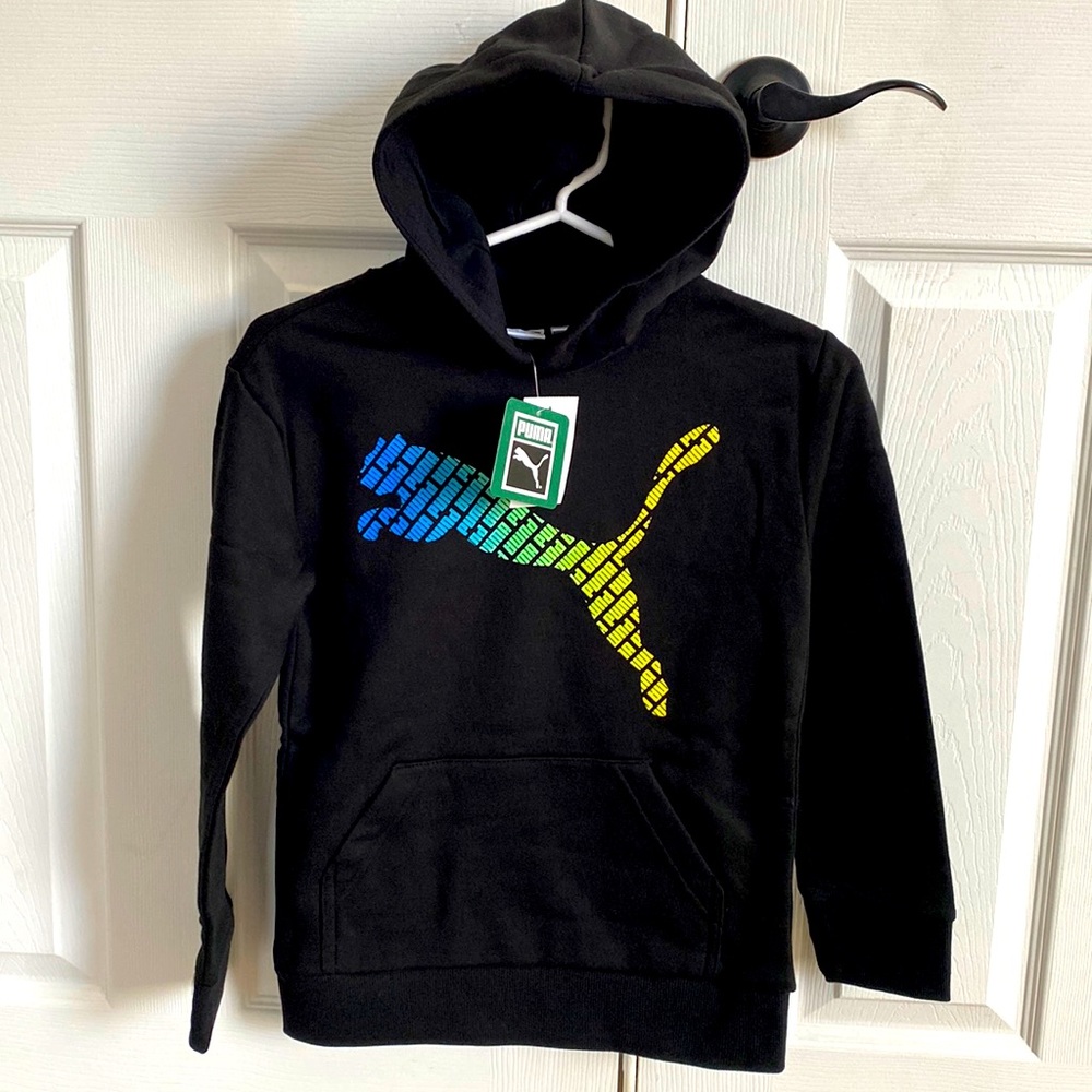 Puma Big Girls Fleece Hoodie ~ Size: Small (7-8)